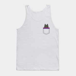 Bisexual cat in a pocket Tank Top